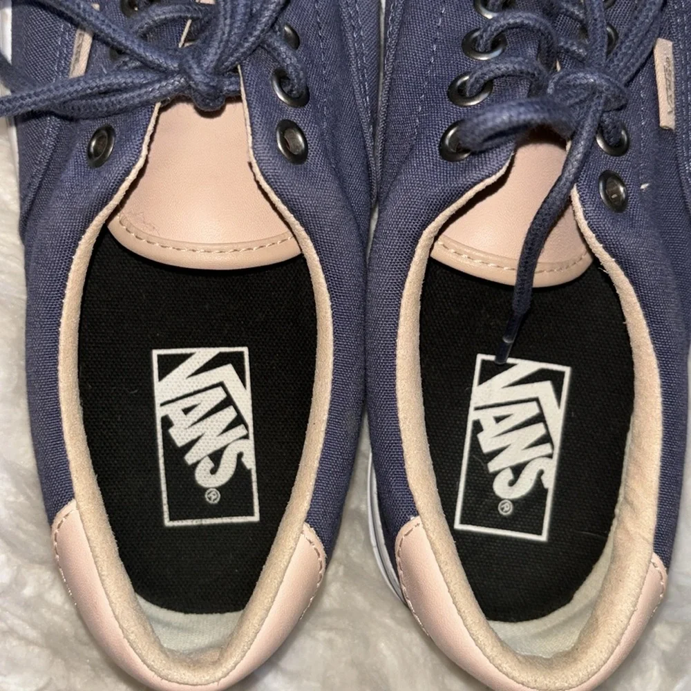 🛹Vans Authentic Era Canvas and Leather Sneakers, Size 8 - Picture 8 of 16